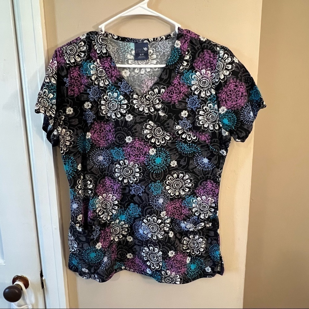Womens scrub top